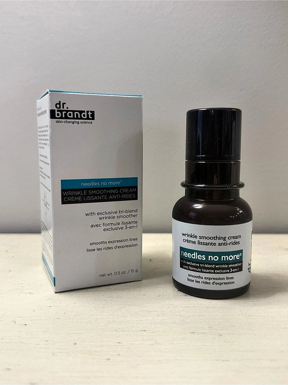 Dr. Brandt Needles No More Wrinkle Smoothing Cream Anti-Wrinkle Cream NIB